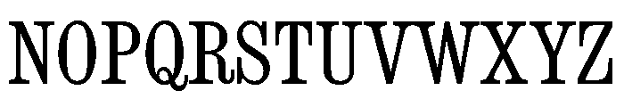 Consort Condensed Light Font UPPERCASE