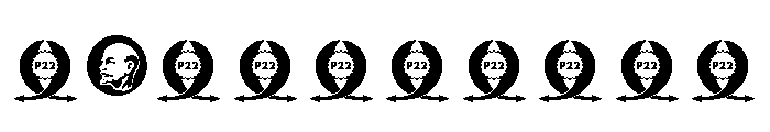 Constructivist Extras Font OTHER CHARS