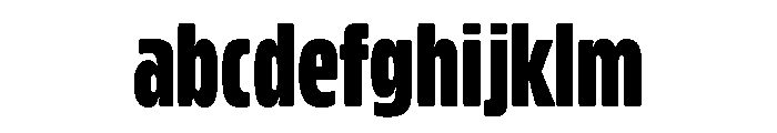 Contempora Sans Bold Condensed FONT