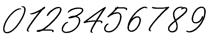 Contempora Script Bold Font OTHER CHARS
