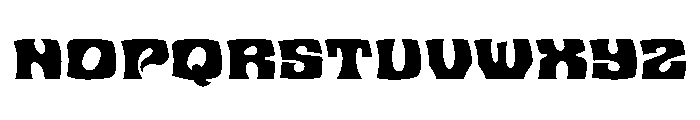 Contest Regular Font LOWERCASE