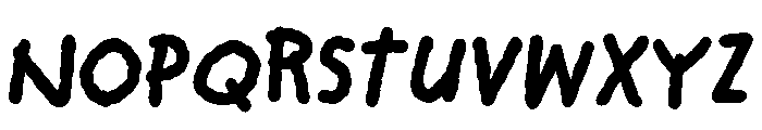 Conversa Bold Font LOWERCASE
