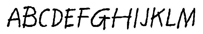 Conversa Regular Font UPPERCASE