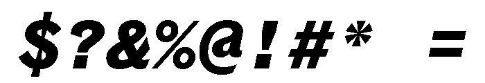 Coordinates Bold Italic Font OTHER CHARS