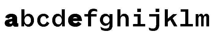 Coordinates Medium FONT