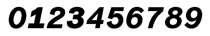 Coordinates Semi Bold Italic Font OTHER CHARS