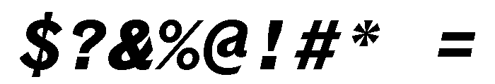 Coordinates Semi Bold Italic Font OTHER CHARS