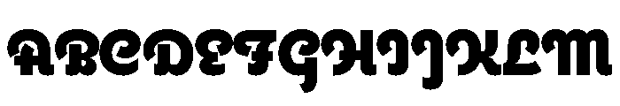Coquette Black Font UPPERCASE