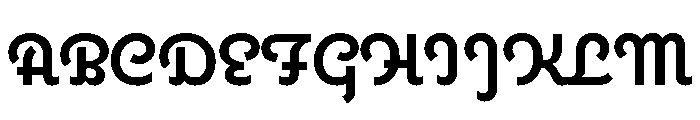 Coquette Bold Font UPPERCASE