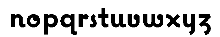 Coquette Bold Font LOWERCASE