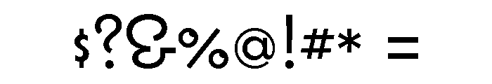 Coquette Regular Font OTHER CHARS