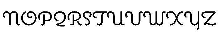 Coquette Regular Font UPPERCASE