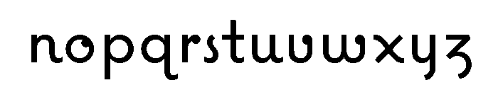 Coquette Regular Font LOWERCASE