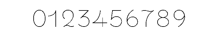 Coquette Thin Font OTHER CHARS