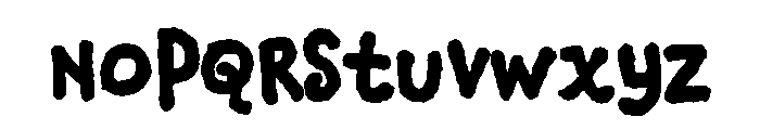 Corndog Clean Font LOWERCASE