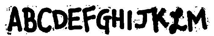 Corndog Regular Font UPPERCASE
