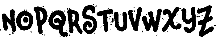 Corndog Regular Font UPPERCASE