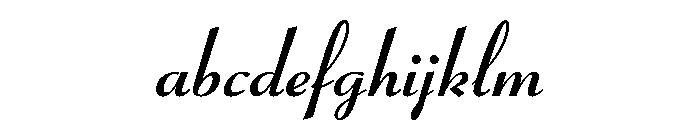 Coronet Script Bold FONT