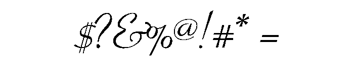 Coronet Script Regular Font OTHER CHARS