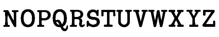 Coronette Regular Font UPPERCASE