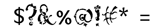 Cosmic Odyssey Regular Font OTHER CHARS