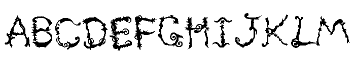 Cosmic Odyssey Regular Font UPPERCASE