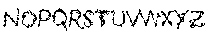 Cosmic Odyssey Regular Font LOWERCASE