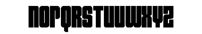 Cosmic Regular Font UPPERCASE