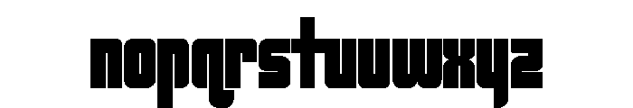 Cosmic Regular Font LOWERCASE