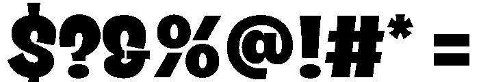 Country Blues Black Font OTHER CHARS