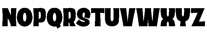 Country Blues Black Font UPPERCASE