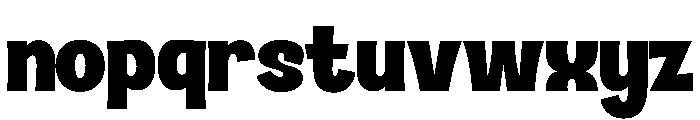 Country Blues Black Font LOWERCASE