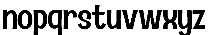 Country Blues Medium Font LOWERCASE