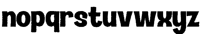 Country Blues Raw Bold Font LOWERCASE
