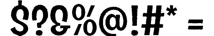 Country Blues Raw Medium Font OTHER CHARS