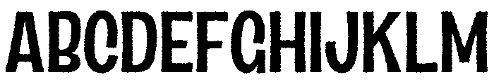 Country Blues Raw Medium Font UPPERCASE