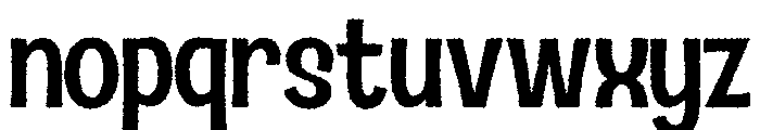 Country Blues Raw Medium Font LOWERCASE