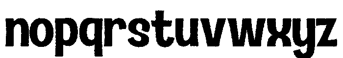 Country Blues Raw Semi Bold Font LOWERCASE