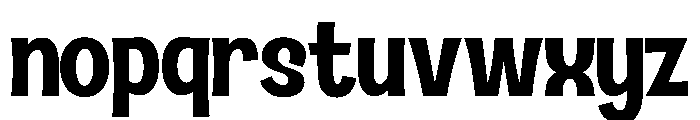 Country Blues Semi Bold Font LOWERCASE