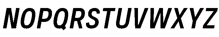 Couplet Bold Italic Font UPPERCASE