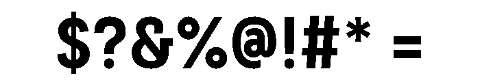 Couplet Extra Bold Font OTHER CHARS