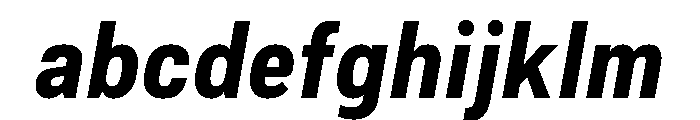 Couplet Heavy Italic FONT