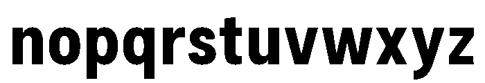 Couplet Heavy Font LOWERCASE