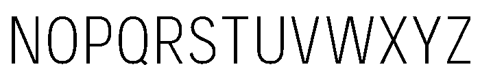 Couplet Light Font UPPERCASE