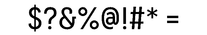 Couplet Medium Font OTHER CHARS