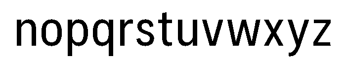 Couplet Medium Font LOWERCASE