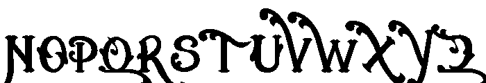 Cowboy Rhumbahut Regular Font LOWERCASE