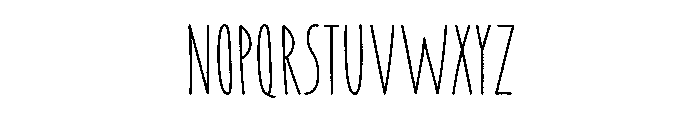 Coyote Bold Rough Font UPPERCASE