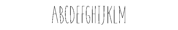 Coyote Regular Font UPPERCASE