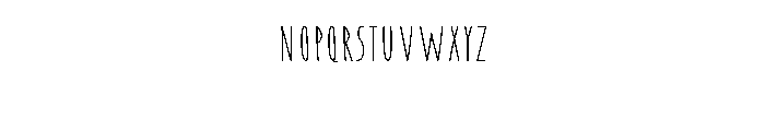 Coyote Regular Font LOWERCASE